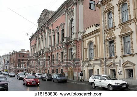 Stock Photo - rococco, person, palace, beloselskiybelozerkiy, russia, people. Fotosearch