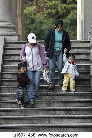 Stock Photo - royal, person, korea, women, children, people. Fotosearch