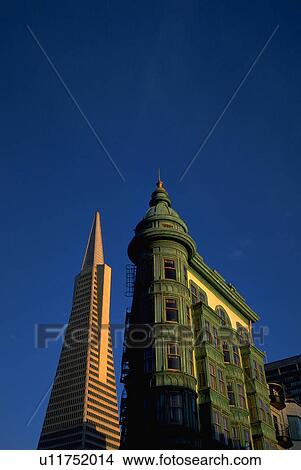 san, pyramid, foreground, building, coppola, francisco, transamerica View Large Photo Image Picture - san, pyramid, foreground, building, coppola, francisco, transamerica. Fotosearch