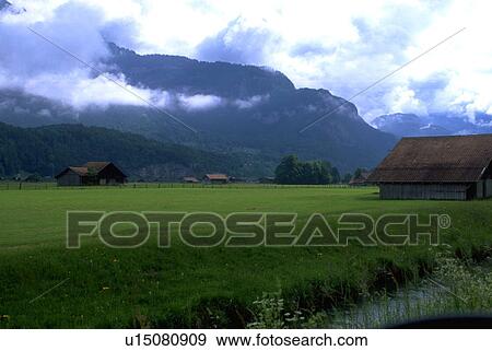 seen, wooden, barns, houses, farm, typical View Large Photo Image Stock Photo - seen, wooden, barns, houses, farm, typical. Fotosearch