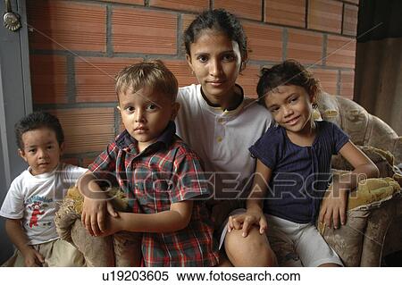 Stock Photography - single, person, colombia, children, school, people. Fotosearch