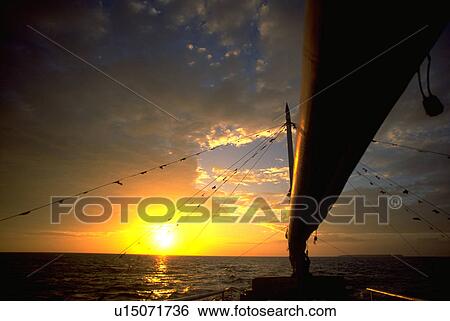 Stock Photograph - sunset, philippines, sea, philippine, water. Fotosearch