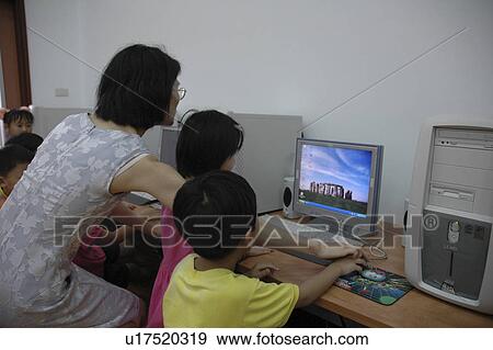 Stock Photo - taiwan, child, kid, children, person, people. Fotosearch