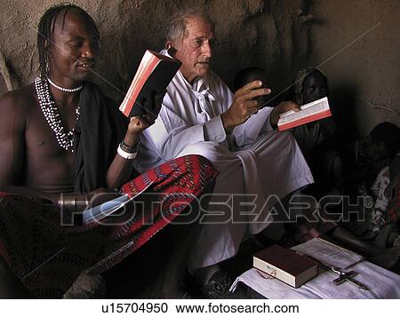 Stock Image - tribals, people, watatulu, tanzania, person, love. Fotosearch