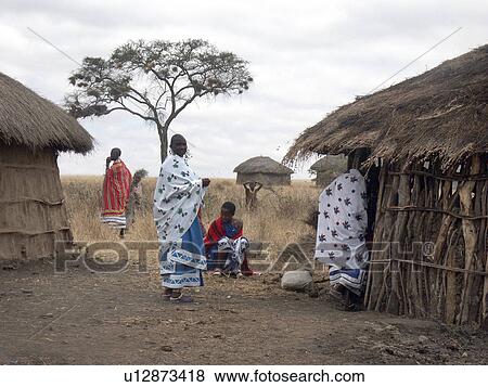 village, person, moita, masai, tanzania, people View Large Photo Image Stock Photo - village, person, moita, masai, tanzania, people. Fotosearch