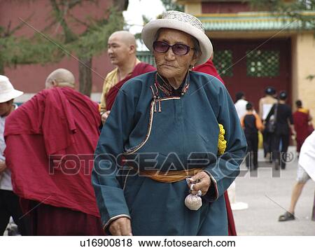 visiting, people, old, mongolia, person, woman View Large Photo Image Stock Photo - visiting, people, old, mongolia, person, woman. Fotosearch