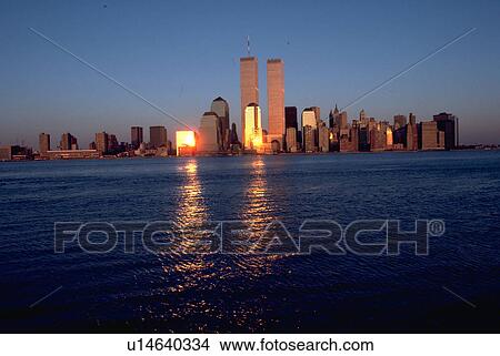 wtc, winter, center, trade, world, water View Large Photo Image Picture - wtc, winter, center, trade, world, water. Fotosearch