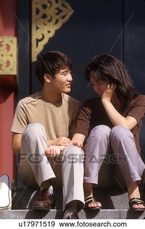Stock Photo - young, couple, japan, 4519, person, people. Fotosearch