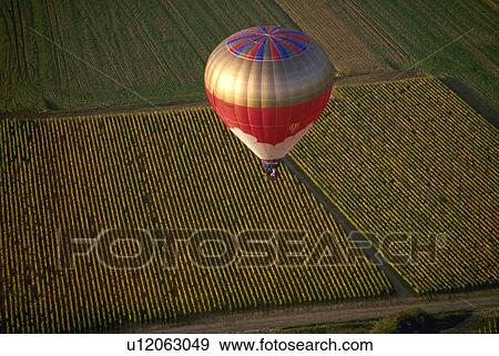 Stock Photo - air, drifts, balloon, colorful. Fotosearch