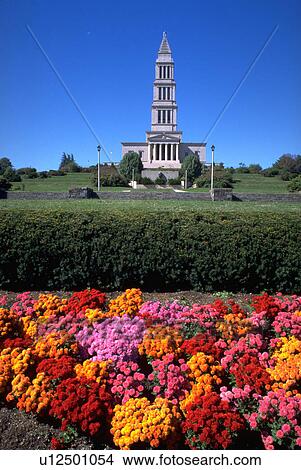 Picture - alexandria, george, temple, masonic, washington, flowers. Fotosearch