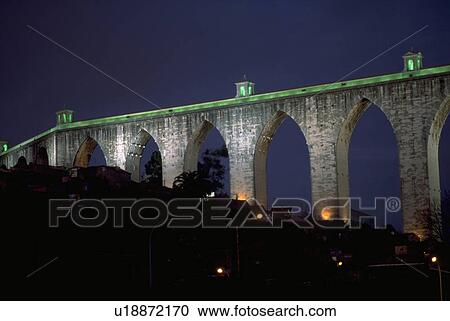 Stock Image - aqueduto, livres, aguas, aqueduct, fitness. Fotosearch