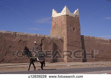 Stock Photo - around, person, wall, morocco, 3779, people. Fotosearch