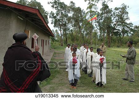 Stock Photography - arriving, person, epiphanos, archbishop, ethiopia, people. Fotosearch