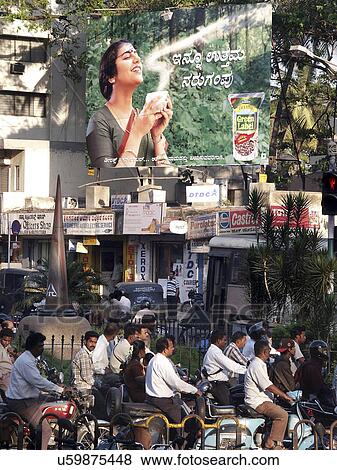 bangalore, person, scene, street, india, people View Large Photo Image Stock Photo - bangalore, person, scene, street, india, people. Fotosearch