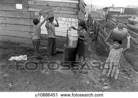 Stock Image - black, people, 360, children, person, water. Fotosearch