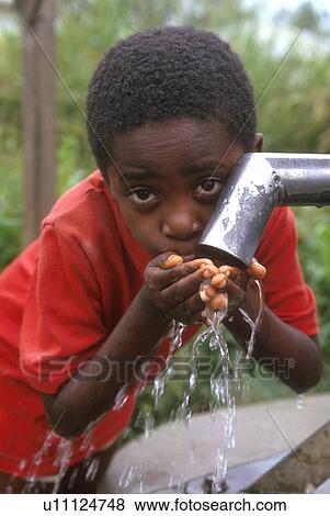 Stock Photo - boy, person, guinea, equatorial, 3106, people. Fotosearch