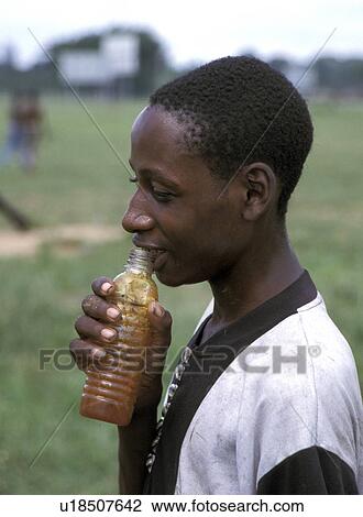 Stock Image - boy, person, street, kenya, 6169, people. Fotosearch