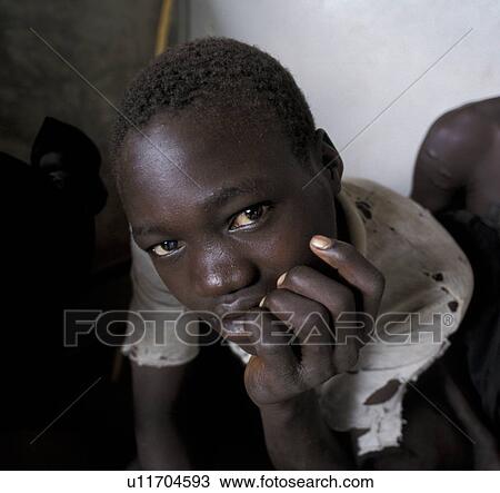 Stock Image - boy, person, sudan, south, 5997, people. Fotosearch