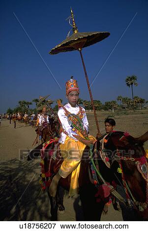 Stock Photo - burma, people, kid, children, child, party. Fotosearch