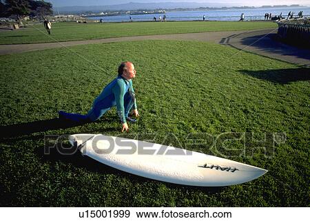 Stock Photo - california, people, cruz, santa, fitness, beach. Fotosearch