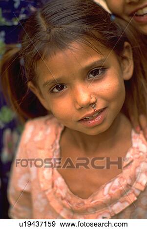 Stock Photo - child, portrait, poses, kid, small. Fotosearch
