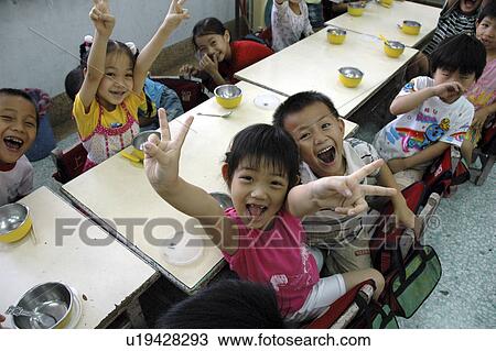 Stock Image - children, child, school, person, sport, people. Fotosearch