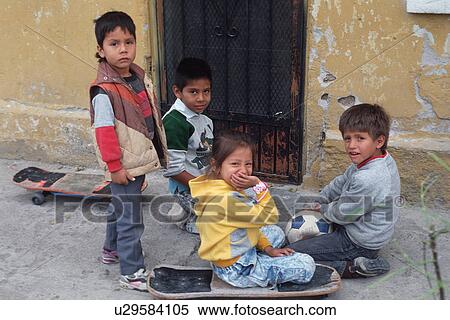 children, hispanic, scene, street, juarez, mexico View Large Photo Image Stock Photography - children, hispanic, scene, street, juarez, mexico. Fotosearch