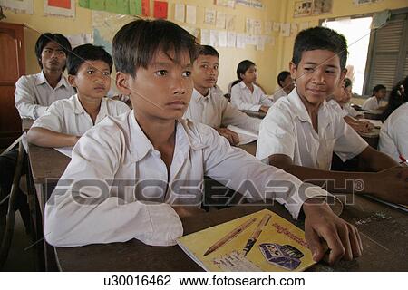 Stock Image - children, people, school, person, child, background. Fotosearch