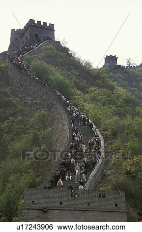 Stock Photograph - country, china, jinshanling, wall, great, 7165. Fotosearch