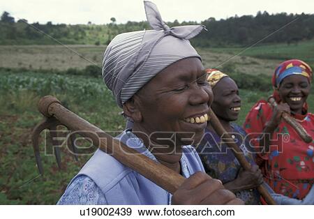 Stock Photo - country, person, kukuyu, farmers, kenya, people. Fotosearch