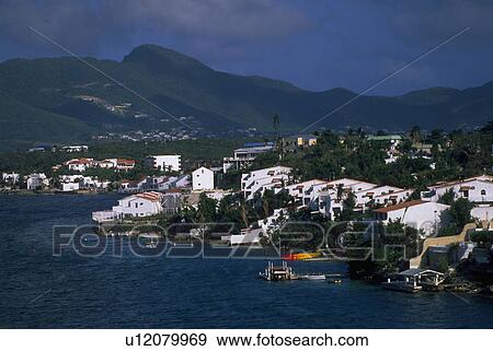 crowd, houses, roofs, tile, red, white View Large Photo Image Stock Photo - crowd, houses, roofs, tile, red, white. Fotosearch