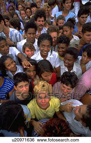 crowd, people, multiracial, home, children, family View Large Photo Image Stock Photograph - crowd, people, multiracial, home, children, family. Fotosearch