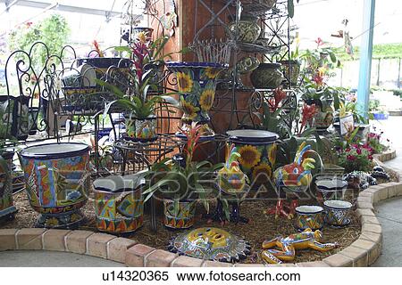 Stock Photography - display, Richardson, indoor, inside, nursery, Texas. Fotosearch