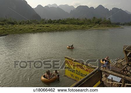 down, person, tubing, tourists, laos, people View Large Photo Image Stock Image - down, person, tubing, tourists, laos, people. Fotosearch