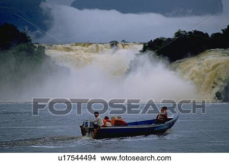 Picture - falls, nature, angel, children, beauty, water. Fotosearch