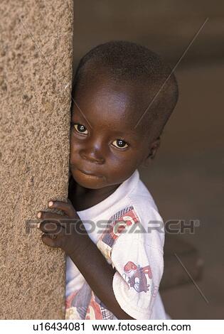 Stock Image - faso, child, burkina, 7593, person, people. Fotosearch