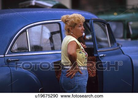 Stock Image - female, people, cuba, 4292, person, woman. Fotosearch