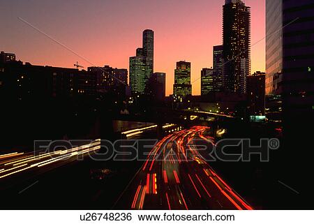 freeway, washington, risers, high, buildings, seattle View Large Photo Image Stock Photograph - freeway, washington, risers, high, buildings, seattle. Fotosearch