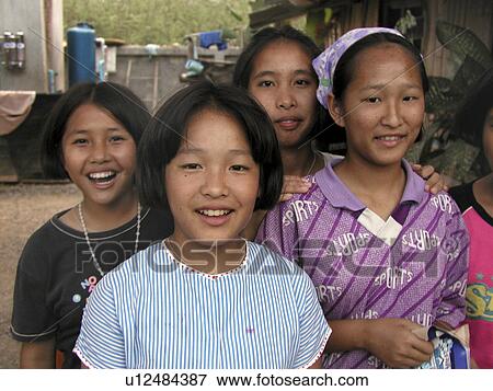 girls, house, thailand, 9640, person, people View Large Photo Image Stock Photo - girls, house, thailand, 9640, person, people. Fotosearch
