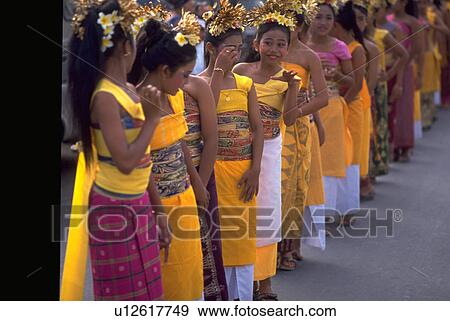 Stock Photo - girls, people, indonesian, women, children, party. Fotosearch