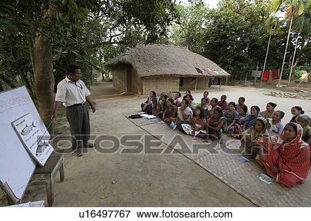 Stock Photo - group, person, bangladesh, women, fish, people. Fotosearch
