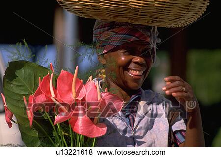 head, flowers, basket, female, people, woman View Large Photo Image Stock Photo - head, flowers, basket, female, people, woman. Fotosearch