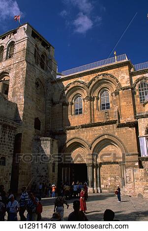 Stock Photo - holy, israel, jerusalem, sepulchre, church. Fotosearch