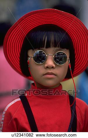 Stock Image - hong, fashion, children, girl, people, business. Fotosearch