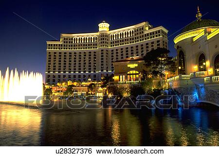 Stock Photograph - hotel, benchmark, nevada, vegas, bellagio. Fotosearch