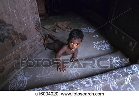 Stock Image - india, people, 5241, children, person, baby. Fotosearch