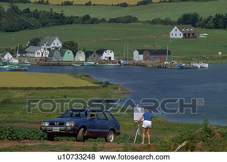 island, landscape, edward, prince, inlet, painting View Large Photo Image Stock Photo - island, landscape, edward, prince, inlet, painting. Fotosearch