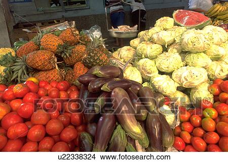jamaica, fruit, kingston, market, produce, food View Large Photo Image Picture - jamaica, fruit, kingston, market, produce, food. Fotosearch