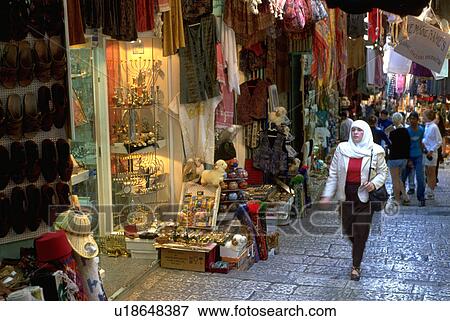 jerusalem, armenian, city, old, quarter, market View Large Photo Image Stock Photo - jerusalem, armenian, city, old, quarter, market. Fotosearch