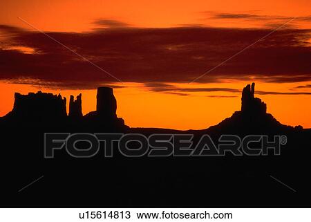 Stock Image - landscape, valley, park, national, arizona, monument. Fotosearch